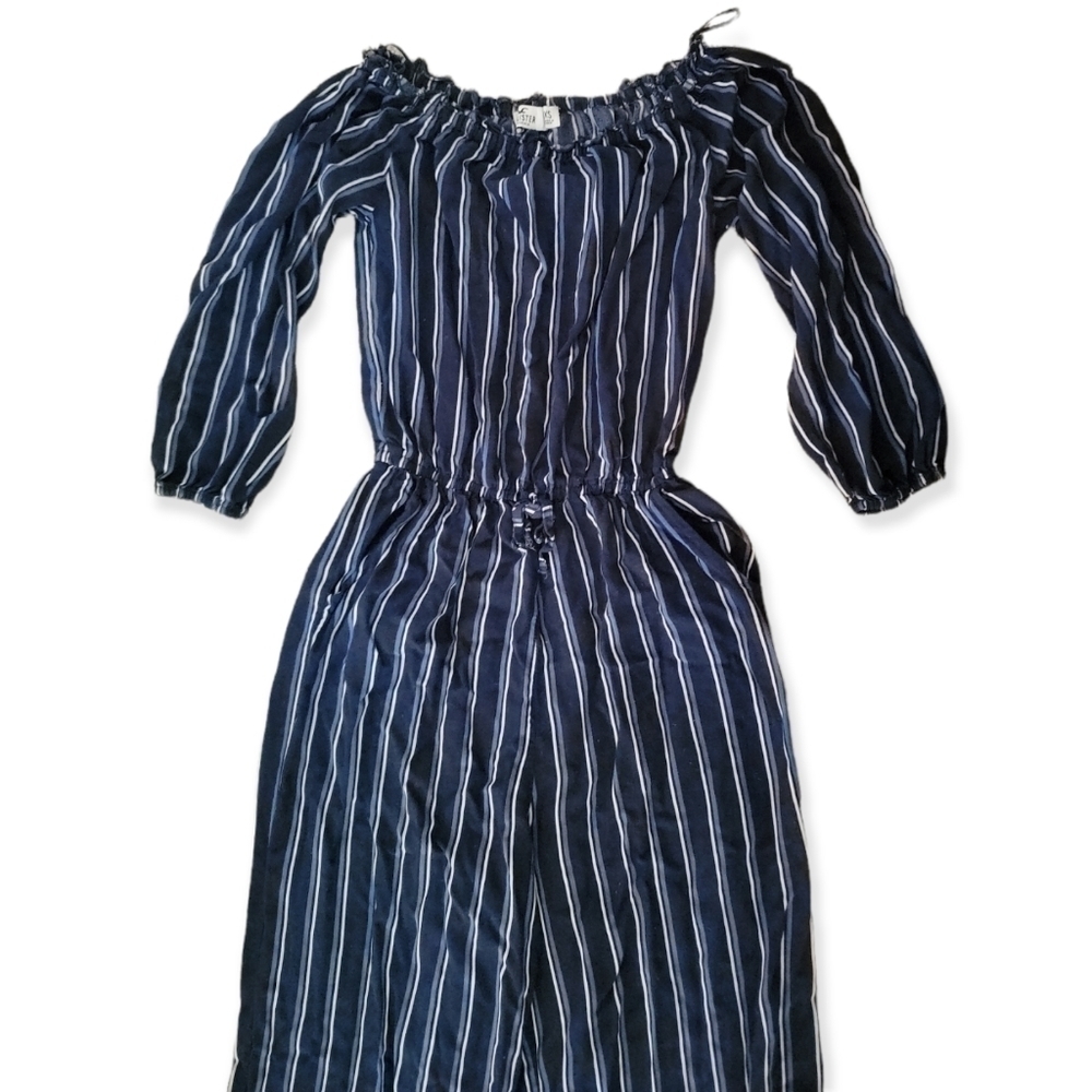 HOLLISTER Striped Jumpsuit - Picture 2 of 3